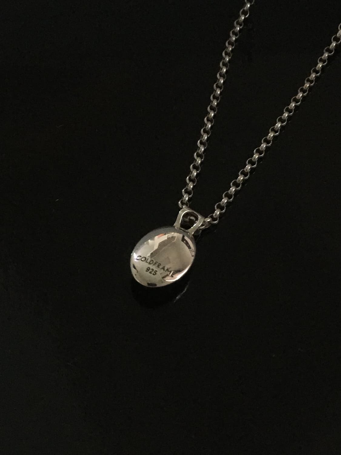 COLDFRAME MOTHER'S WHITE QUARTZ NECKLACE 상품이미지4