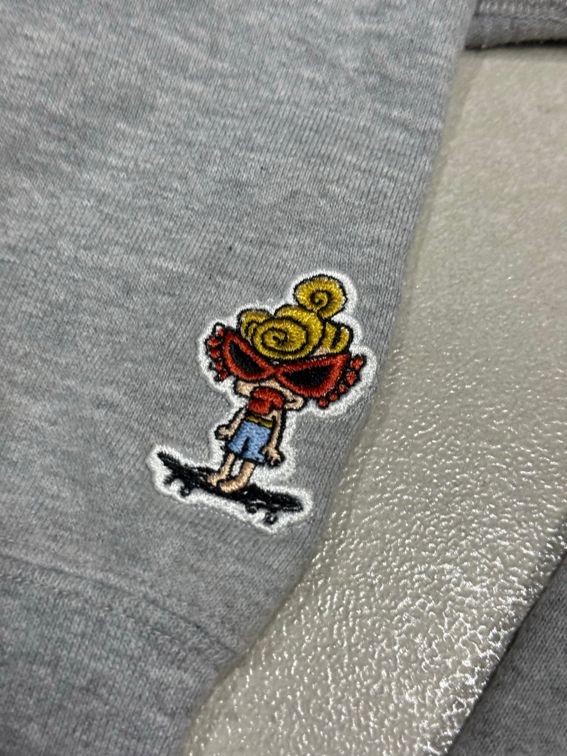 히스테릭 글래머 아카이브 상하반전 로고 프린팅 후드 집업 자켓 상품이미지4