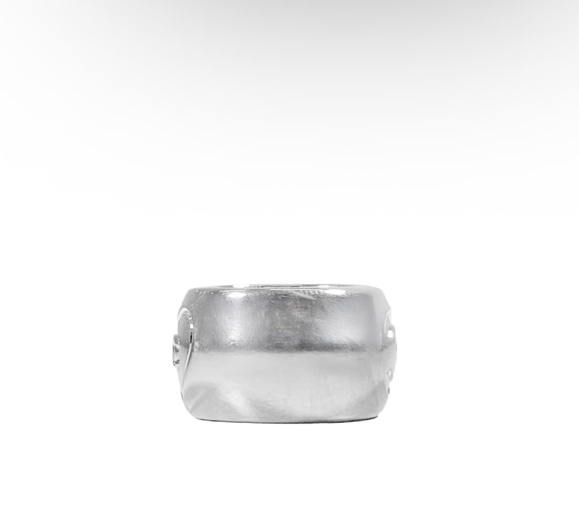 [15호] 샤넬 여성 CC로고 코코 하트 빅로고 링 반지 실버 상품이미지6