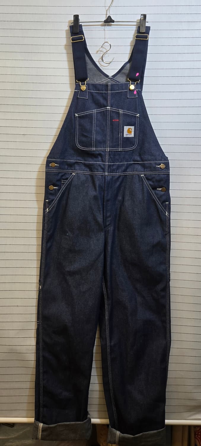 칼하트 데님 오버롤 스스끼 상품이미지1