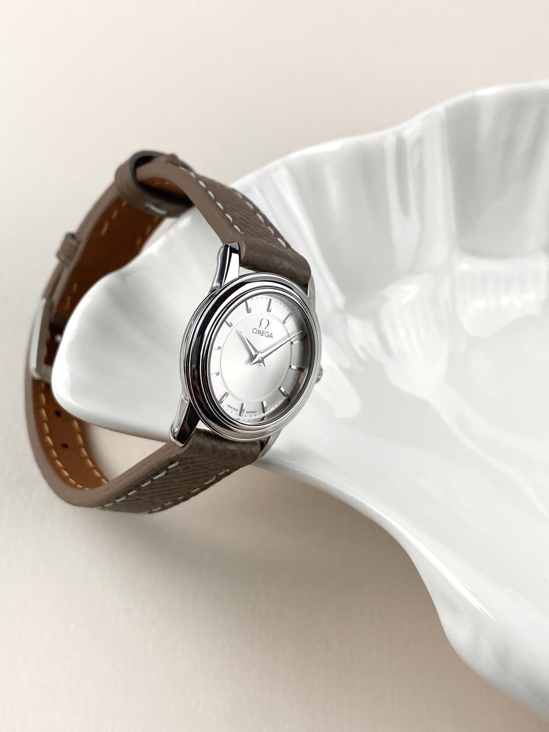 OMEGA Lady Prestige silver watch 상품이미지3