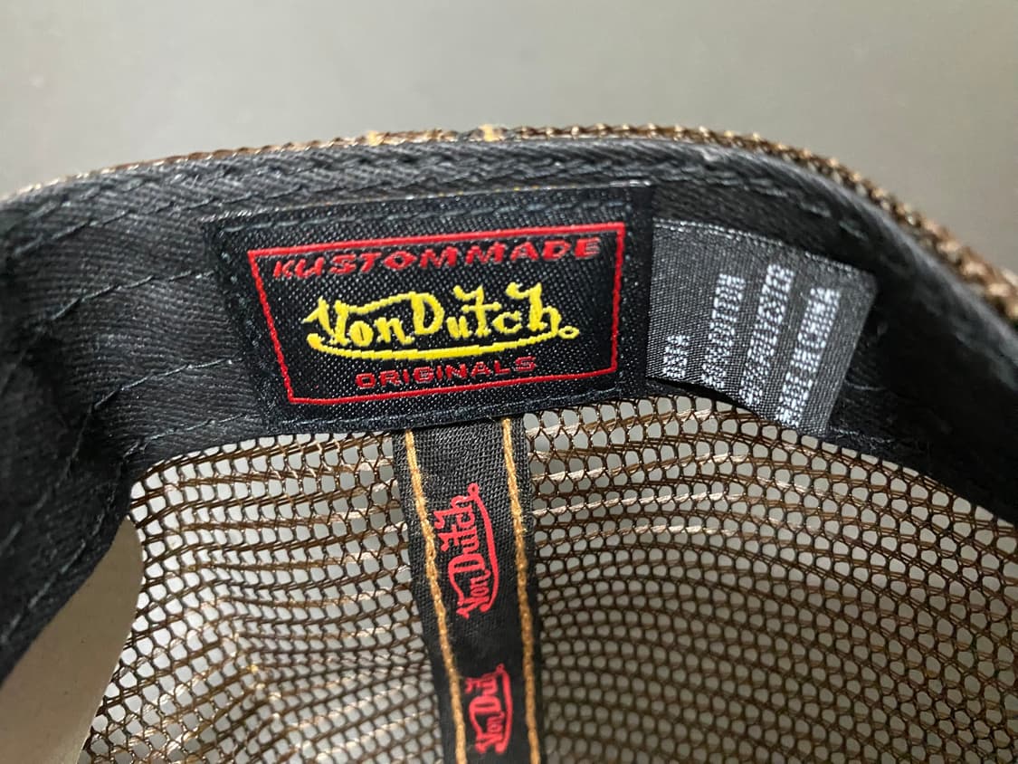 Vondutch vintage trucker cap(새제품) 상품이미지6