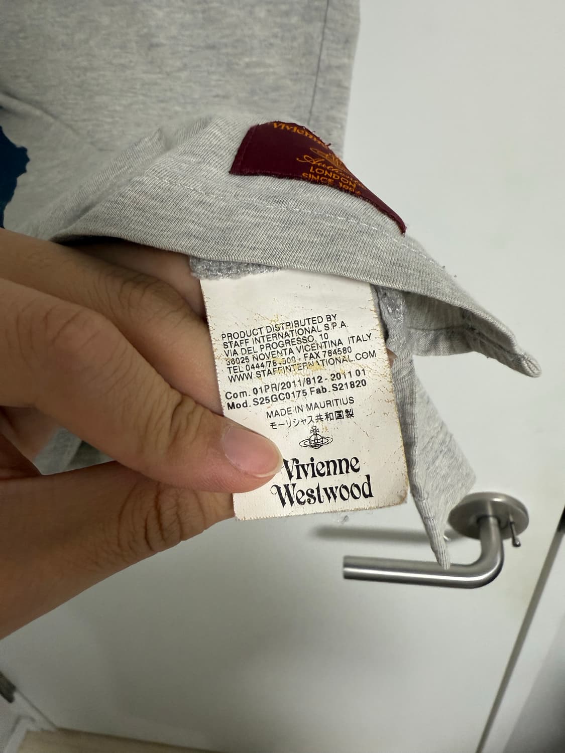 비비안웨스트우드 11ss 빅벤 반팔 상품이미지5