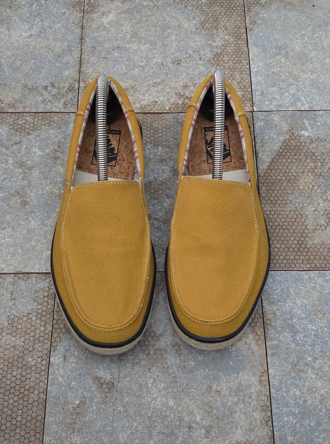 (260)반스 서프 사이더 머스타드 슬립온 상품이미지2