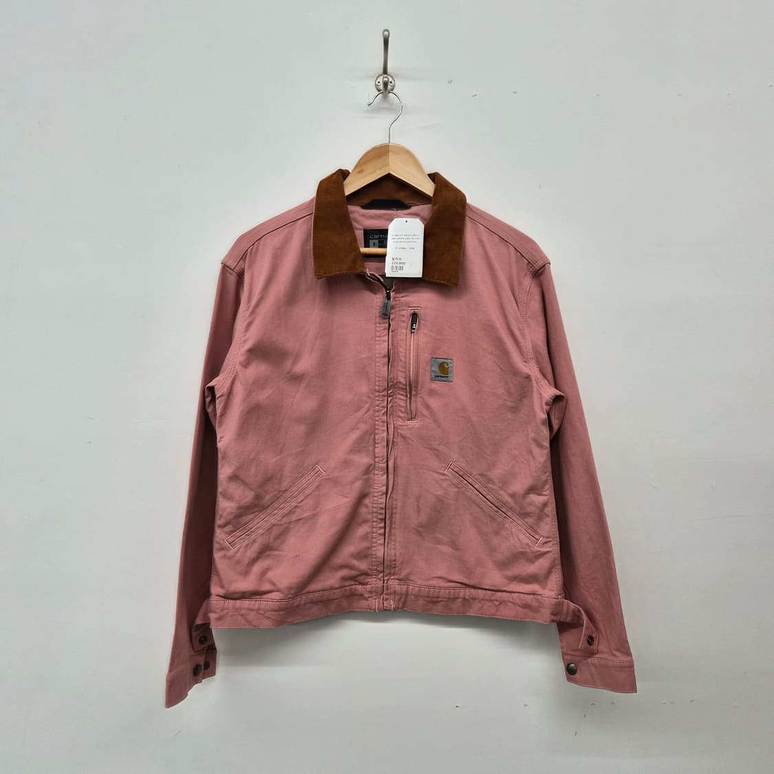 칼하트 핑크색 더스키 디트로이트 자켓 여성 S 상품이미지1