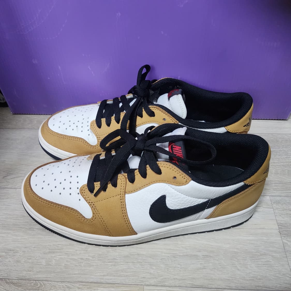 270 조던1 OG 로우  루키 세일앤골드 상품이미지1