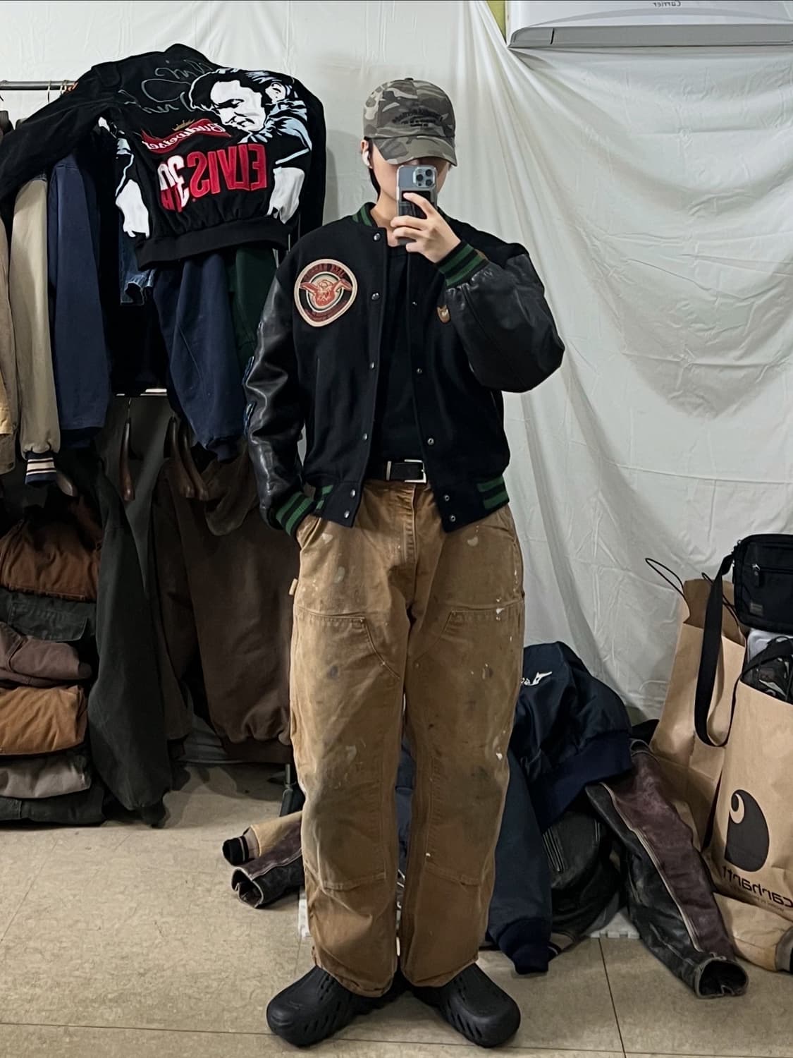 ABAHOUSE 아바하우스 바시티자켓 상품이미지5