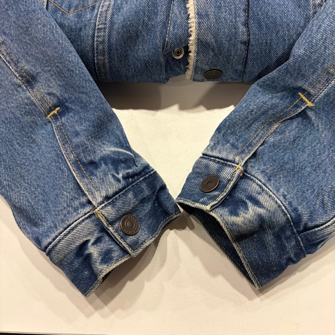 [M] 리바이스 쉐르파 데님 트러커 자켓 B791 상품이미지6