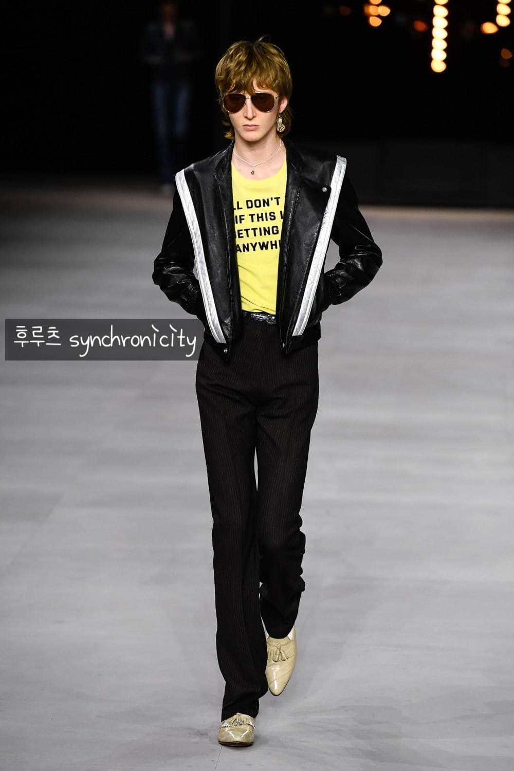 셀린느 20ss 데이비드 크레이머 콜라보 티셔츠 에디슬리먼 상품이미지4