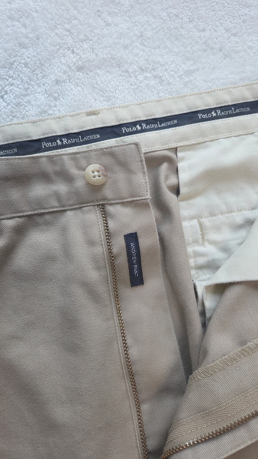 폴로 앤드류 투턱 치노 팬츠 베이지 31사이즈 추정 빈티지 상품이미지5