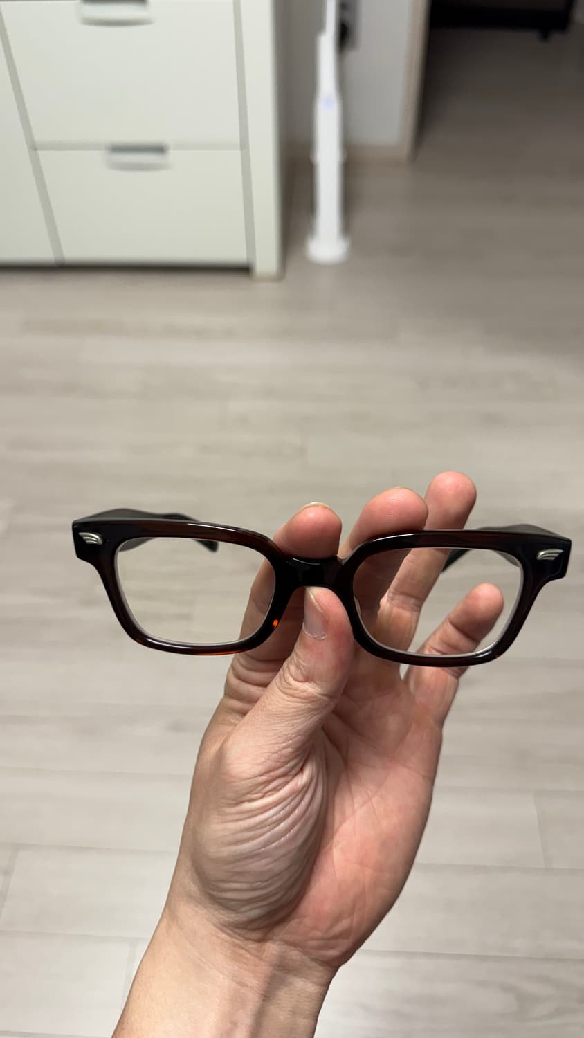 백산안경 데코 브라운 상품이미지2