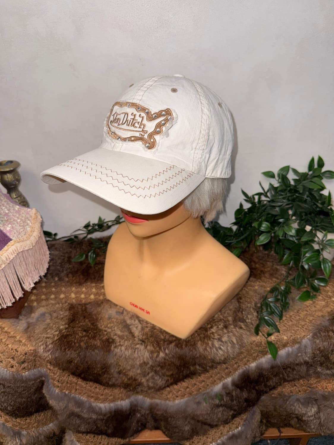 Von Dutch white logo ball cap 상품이미지2