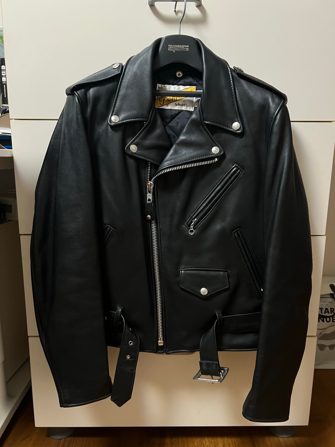 Schott 쇼트 618 퍼펙토 레더 라이더 자켓 바이커 자켓 [36] 상품이미지1