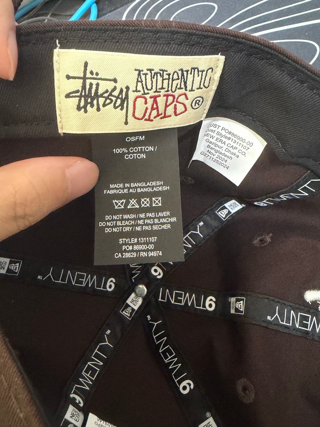 스투시 뉴에라 9TWENTY 볼캡 상품이미지5