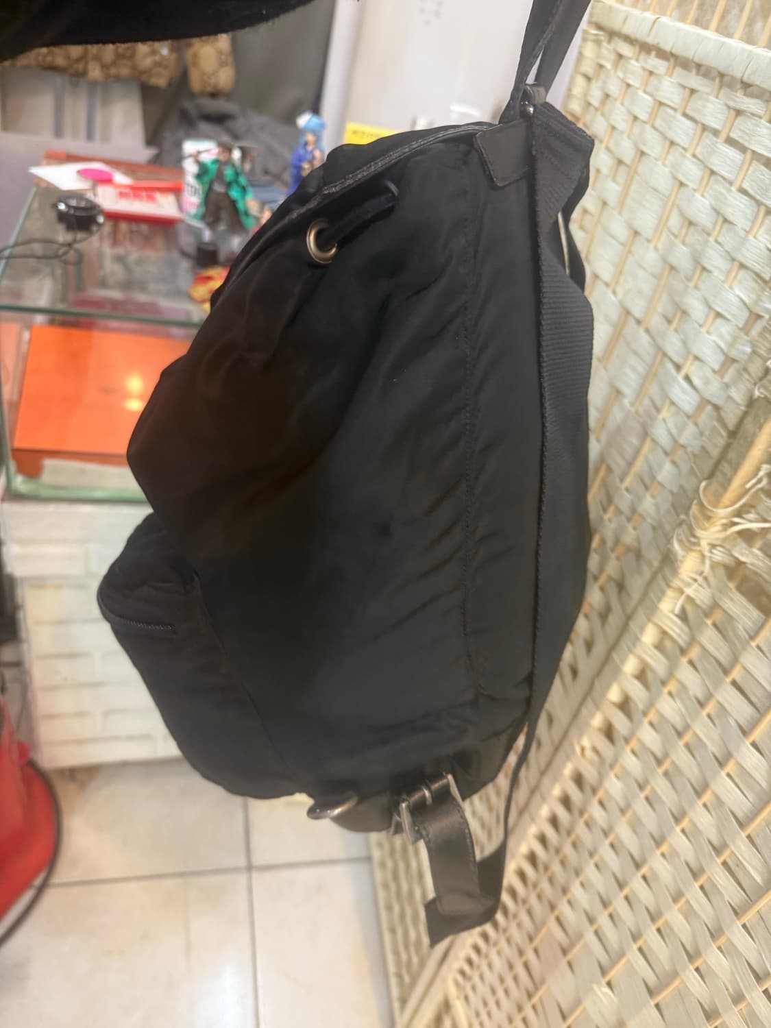 정품 프라다 나일론 백팩 팝니다 상품이미지3