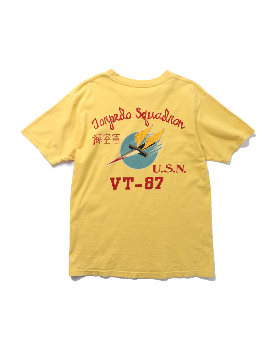 Buzz Rickson's US Navy Squadron T-shirt 상품이미지1