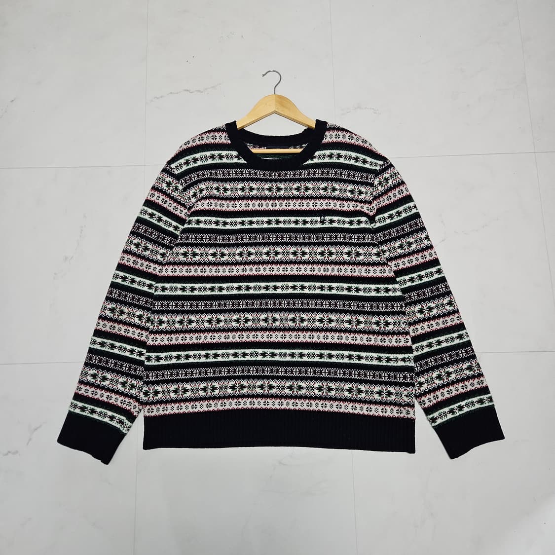 110 헤지스 페어아일 니트 상품이미지2