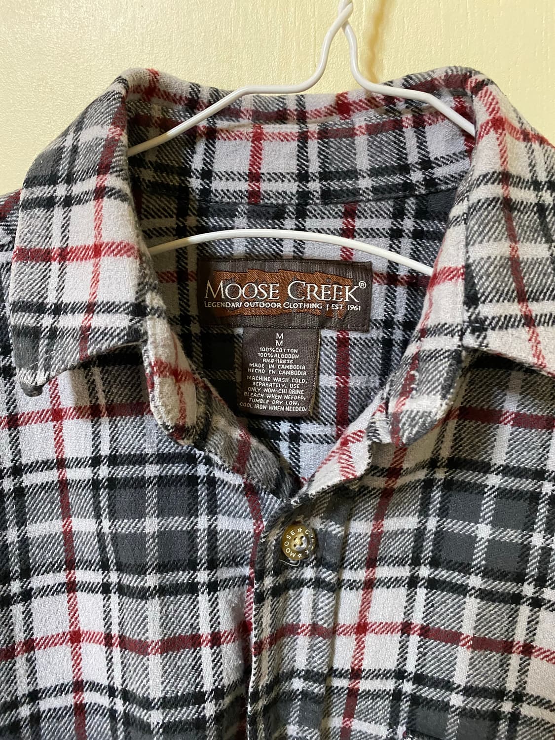 빈티지 플라넬 셔츠 상품이미지2