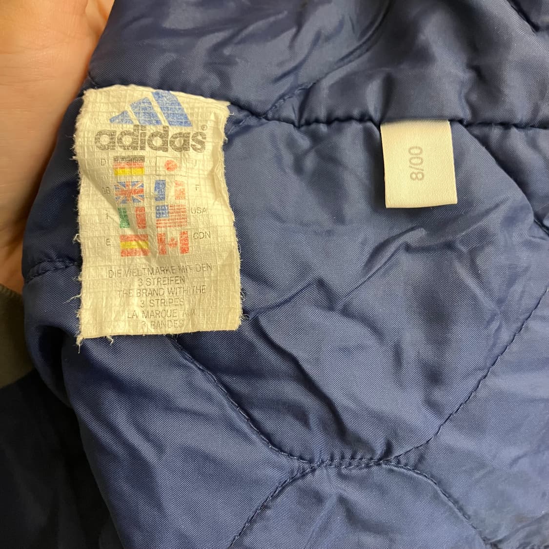 N173 아디다스 뉴욕양키스 코치 자켓 상품이미지4