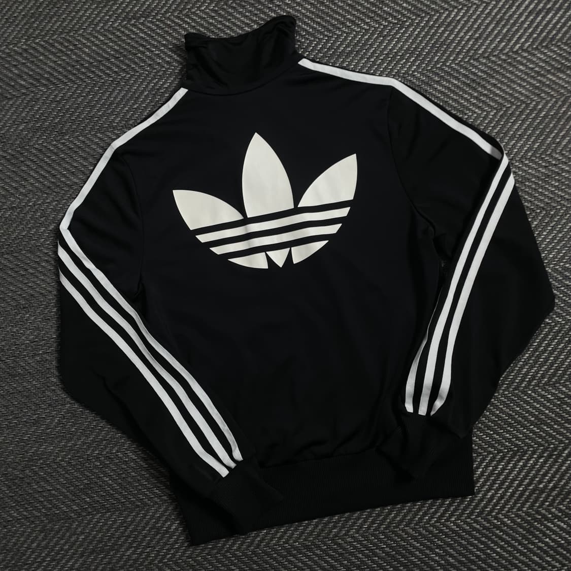 아디다스 우먼스 빅로고 트랙탑 져지 블랙y 4290 상품이미지1