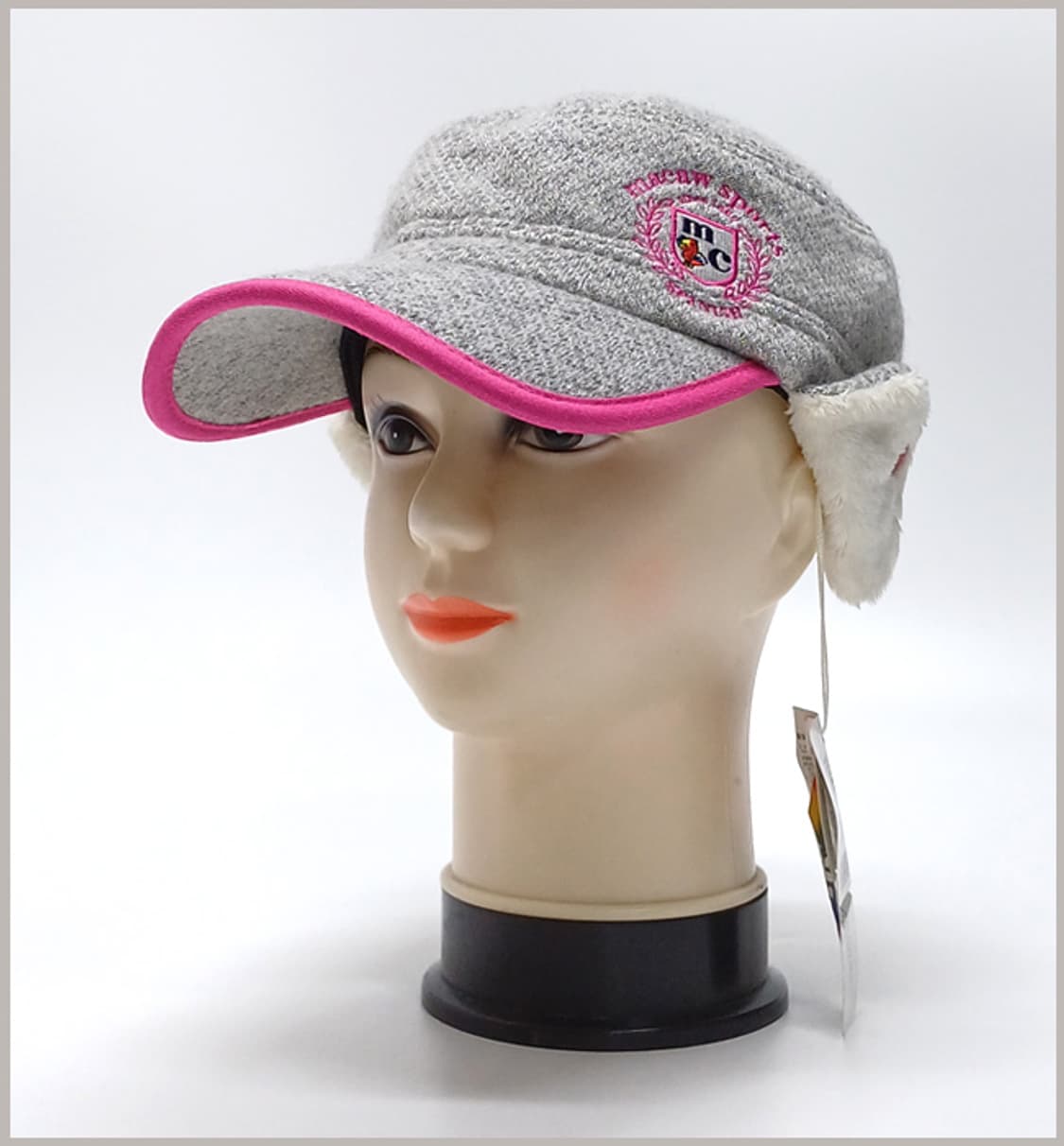 마코 새상품 귀달이 군모 모자 J-469 상품이미지8