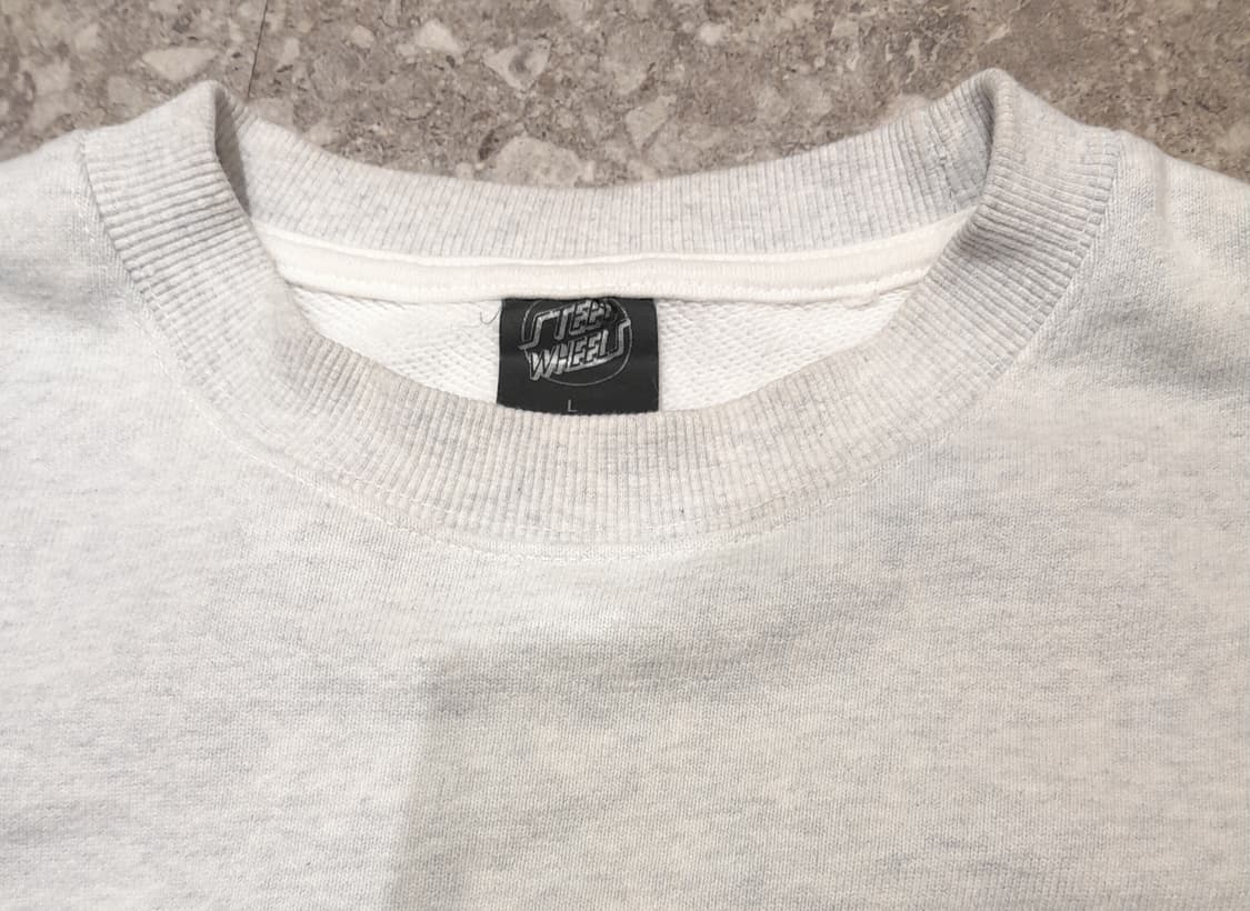 💥스틸휠즈 본 스웻셔츠 에쉬그레이 (L) 상품이미지6