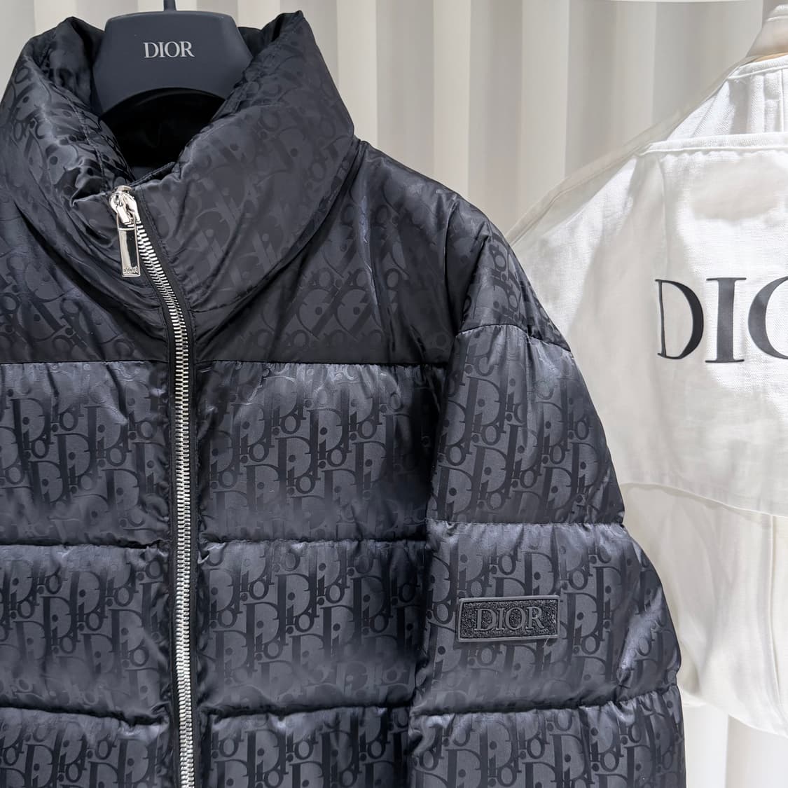 (A+/50) / 디올 오블리크 블랙 패딩 상품이미지4