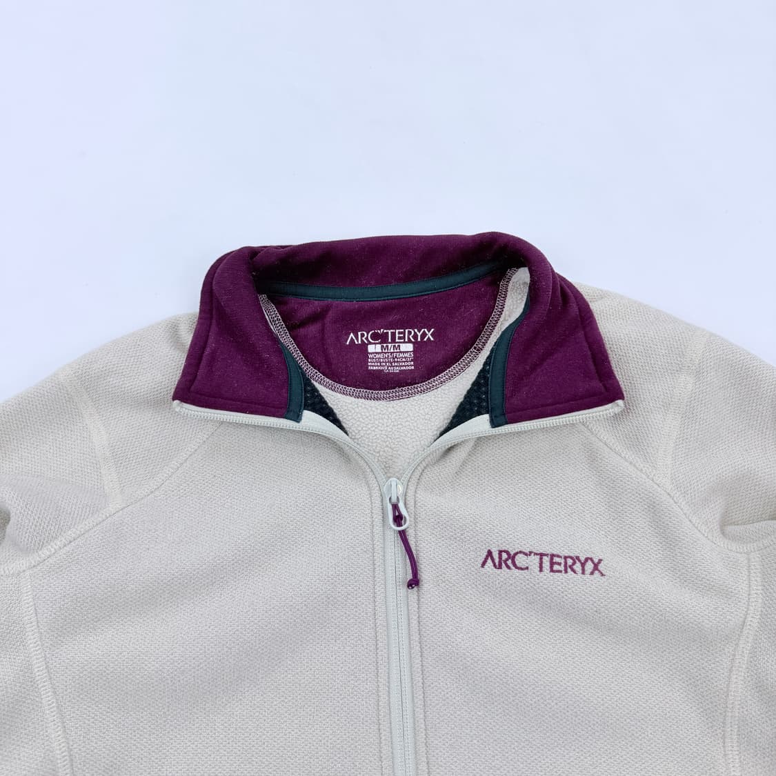 아크테릭스 플리스 자켓 아이보리 상품이미지3