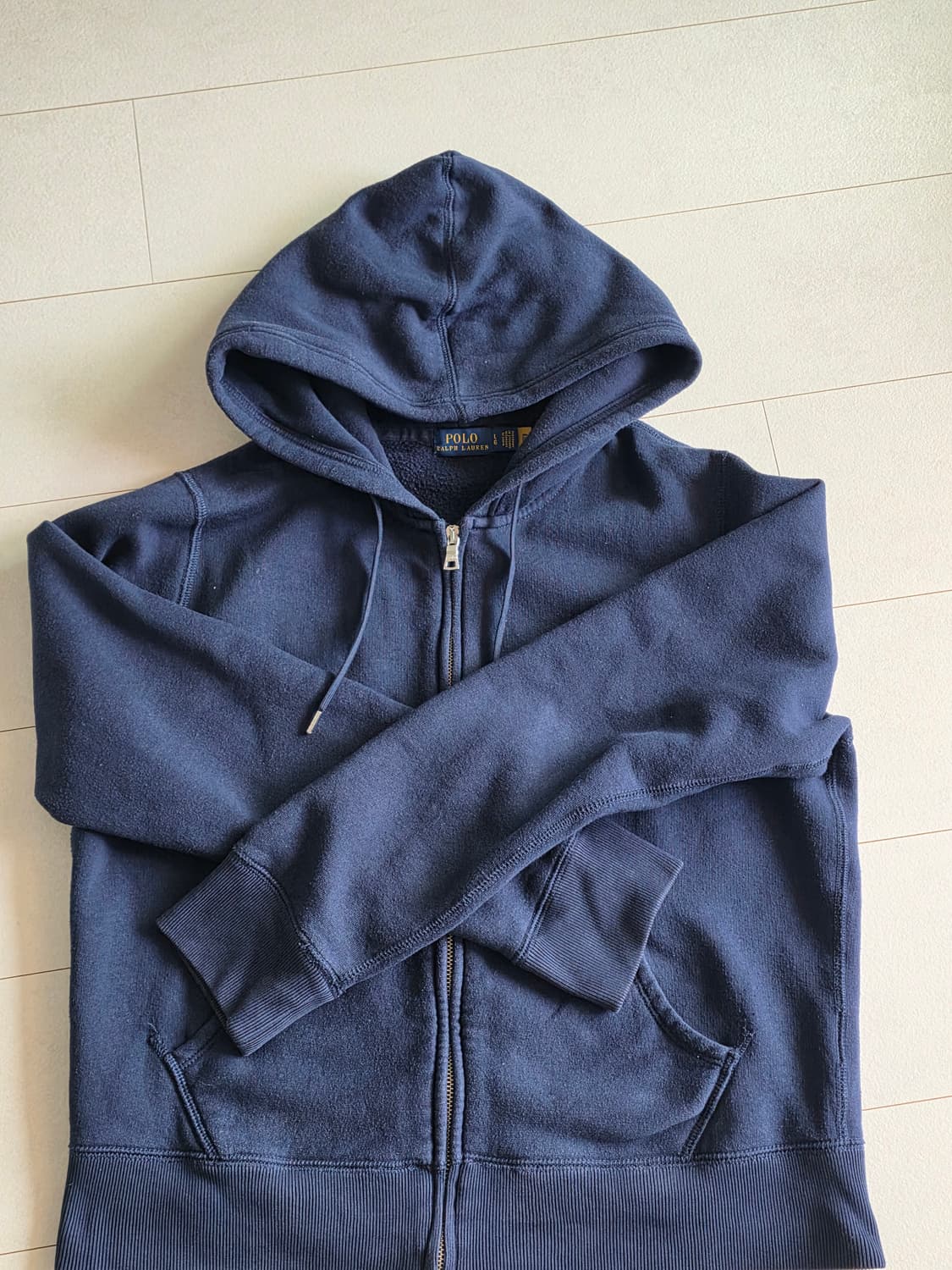 폴로 랄프로렌 후드 집업 보이즈 L 여성 55-66 qr인증 상품이미지3