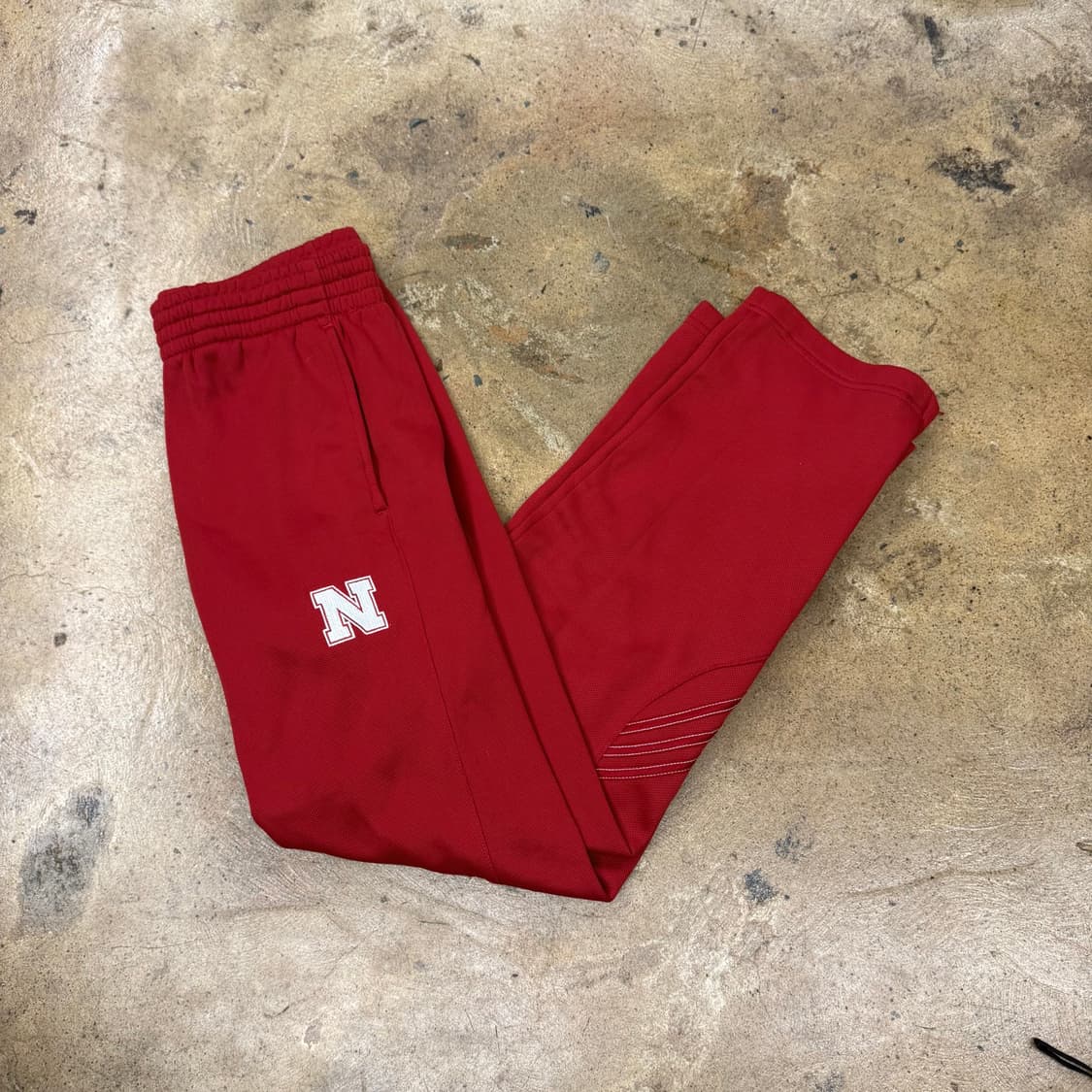 [정품/M] 아디다스 스칼렛 네브래스카 허스커스 트레이닝팬츠 b8 상품이미지1