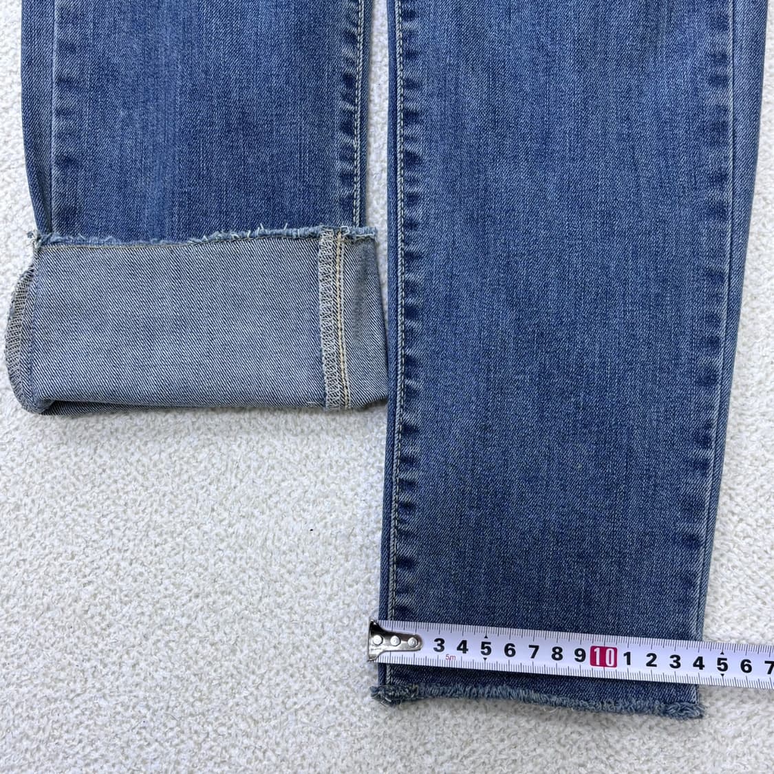 M(33) 플랙 디스트로이드 데님 팬츠 0311E 상품이미지9
