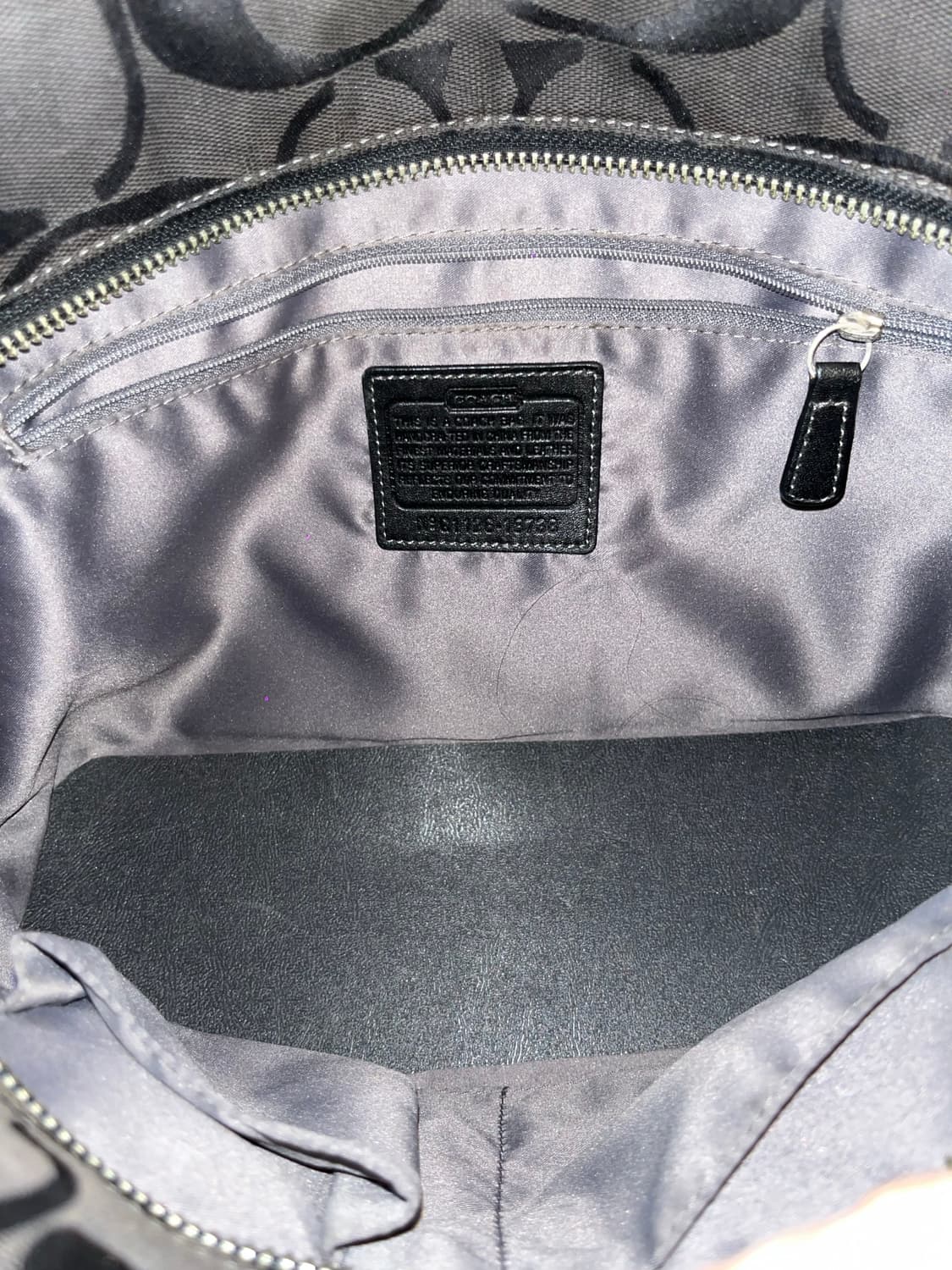 📦Coach allblack shoulder bag 상품이미지8