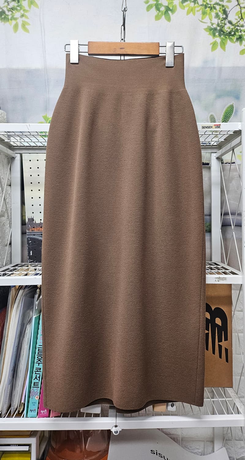 더캐시미어 25FW 여성 니트롱스커트 26 백슬릿 스커트 AD15 상품이미지3