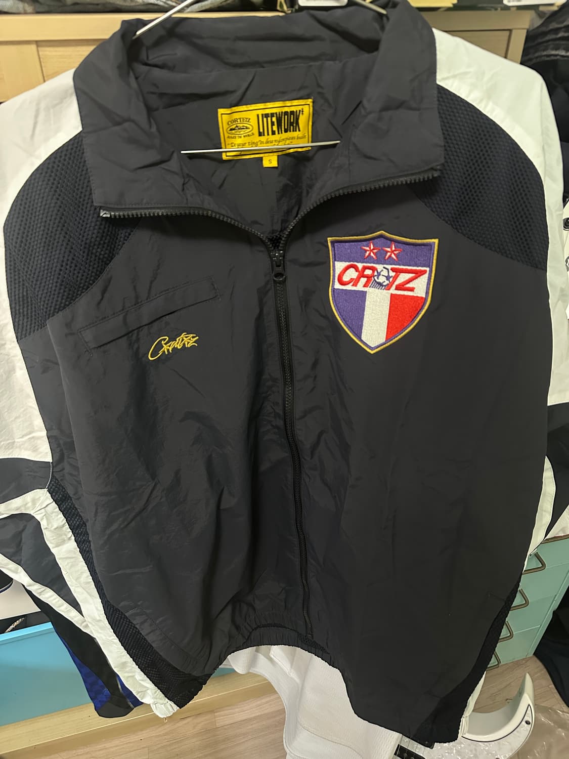 코르테이즈 슈쿠 자켓 프랑스 (네이비&화이트) 상품이미지1