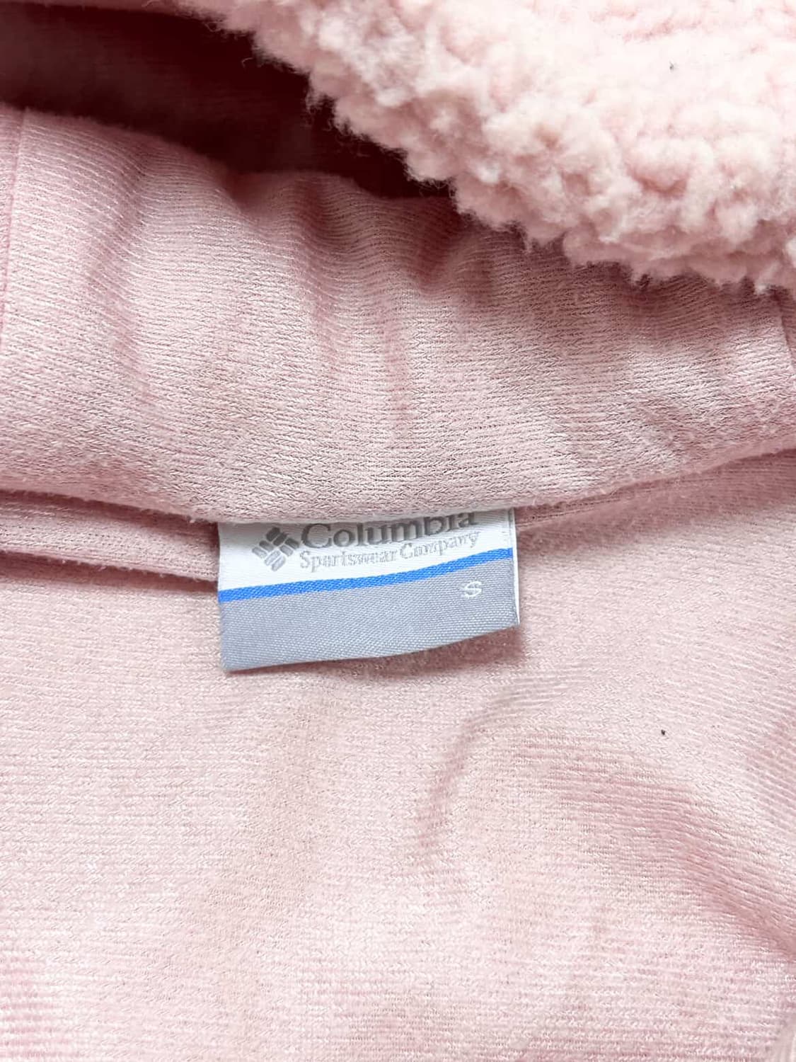 콜롬비아 핑크 쉐르파자켓 상품이미지7