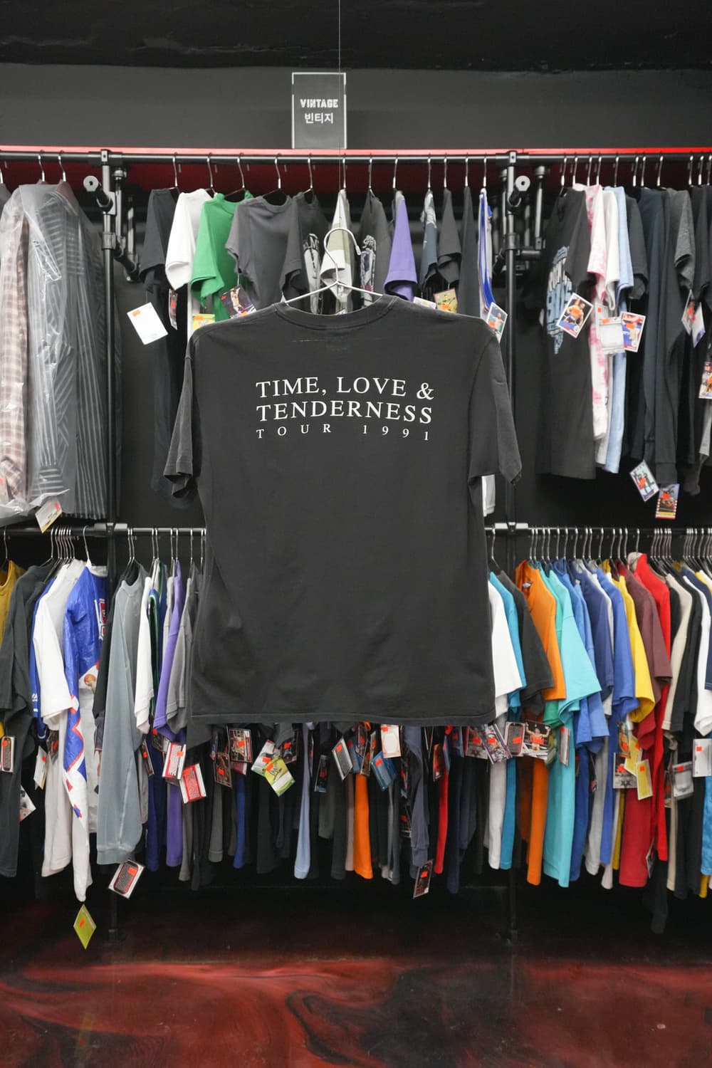 1991년 빈티지 싱글 스티치 마이클 볼튼 Tour 티셔츠 상품이미지4