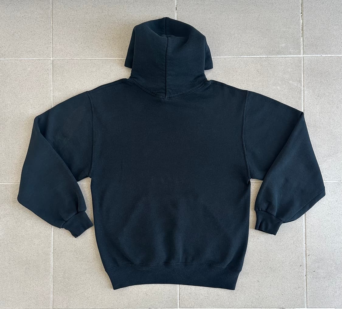 90s 빈티지 러셀 후드 블랙 M USA 상품이미지2