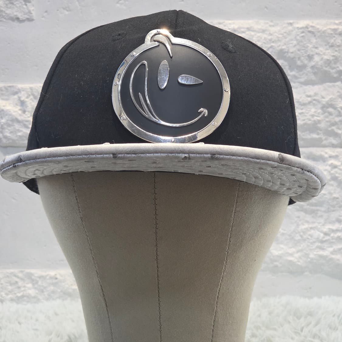 p8-5:YUMS 스마일 플레이트 스냅백(Free약 56-60cm) 상품이미지2