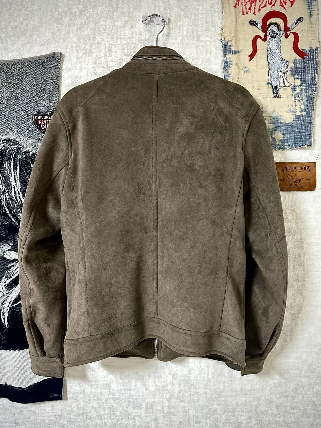 하이넥 스웨이드 자켓 상품이미지4