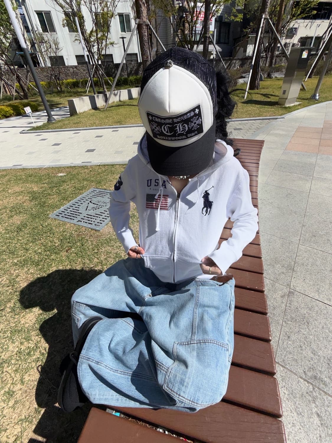 Polo Big Pony Hood Zip-Up 상품이미지2
