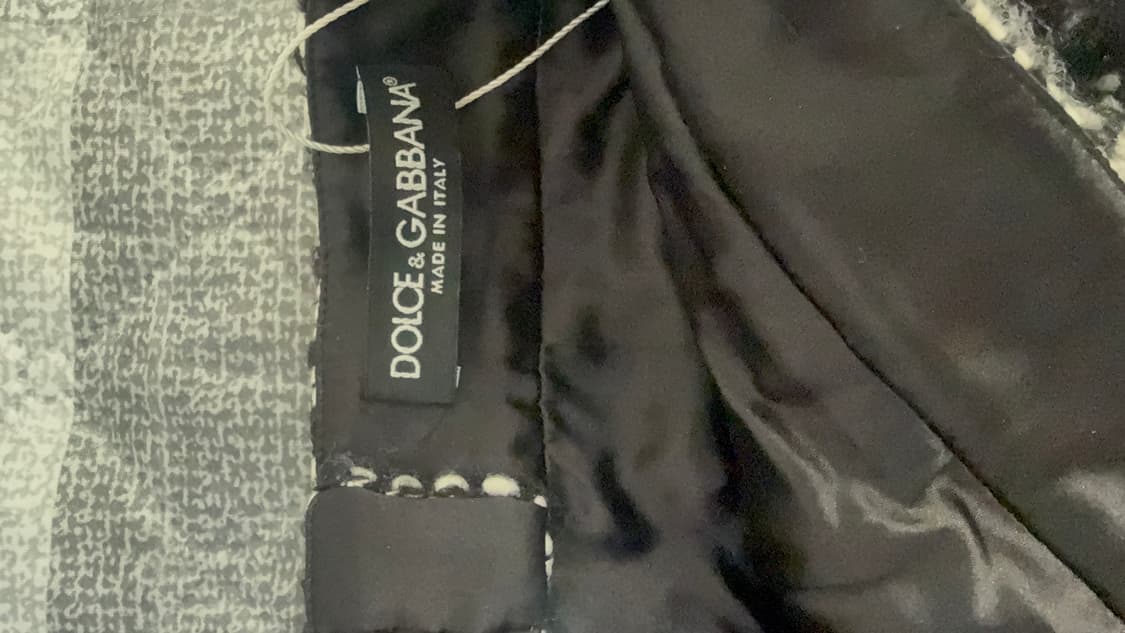 돌체앤가바나 모직 미니스커트 상품이미지2