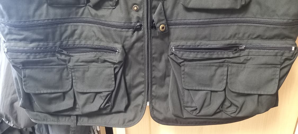 로스코 밀리터리 베스트 조끼 블랙 XL 상품이미지4