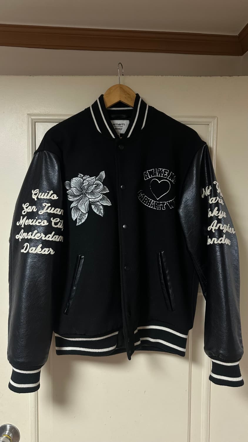 Carhartt WIP X Awake NY 바시티 자켓 상품이미지2