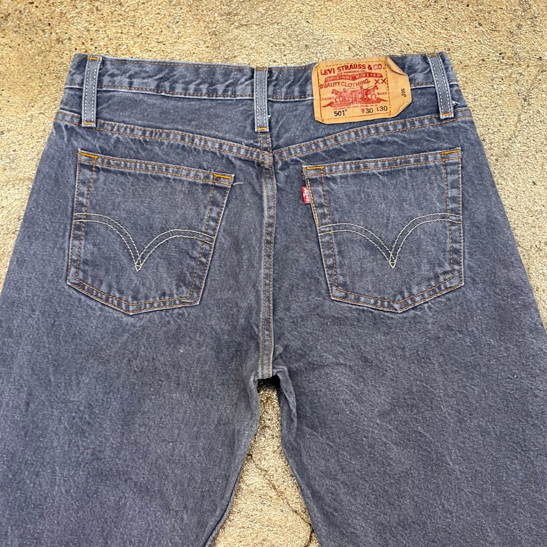 90s Made USA  빈티지 리바이스 505 그레이진 청바지 상품이미지7