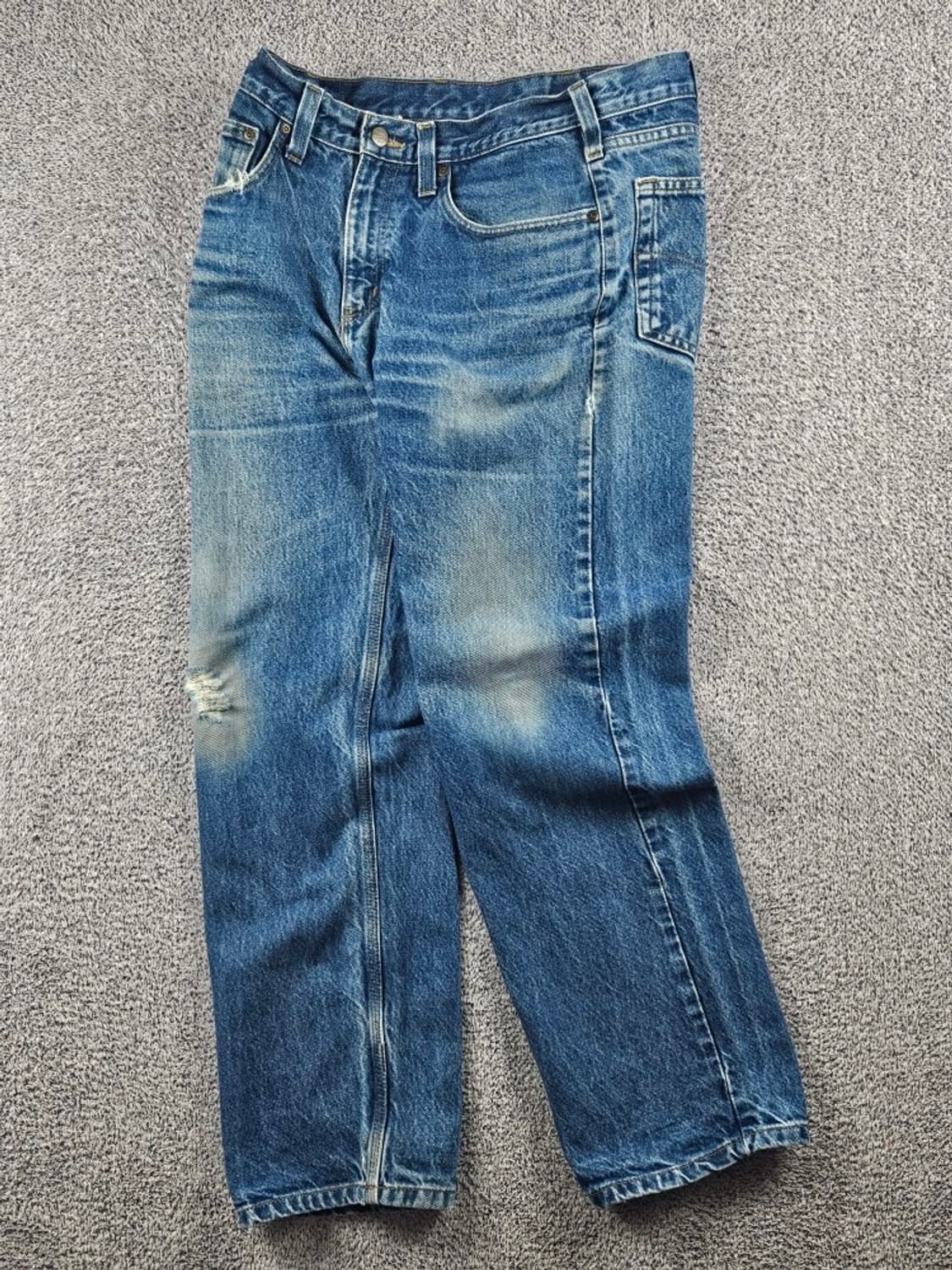 칼하트 워싱 데님 워크 팬츠 ( 34X30 ) / 11335 상품이미지2