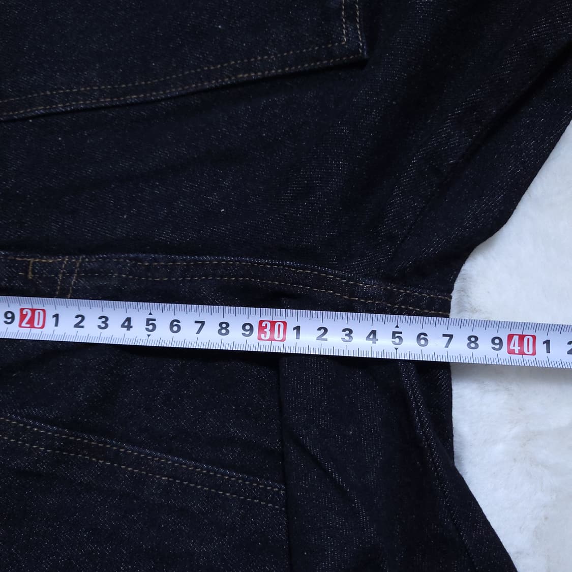 톰보이 새제품 여성 데님카고바지 S 0310 뽀샤샤 상품이미지4