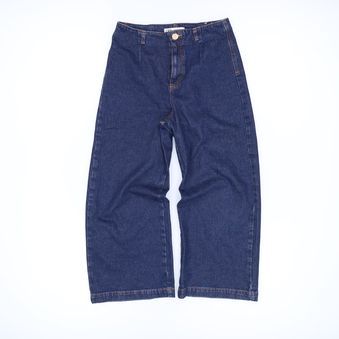 40 자라 여성 와이드 데님팬츠 0421H1 상품이미지1