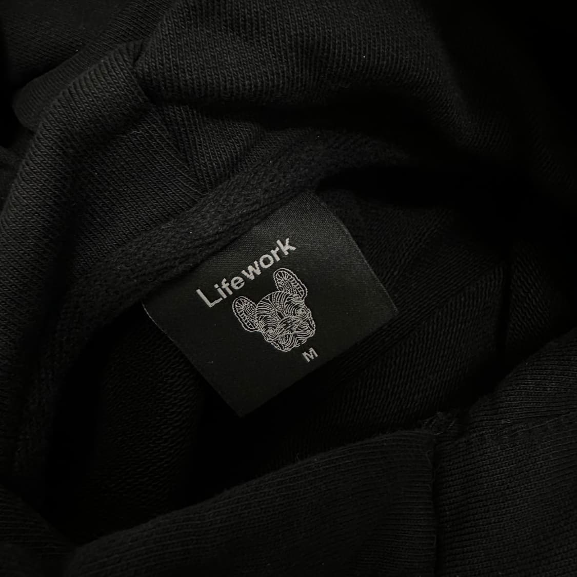 라이프워크 후드티셔츠 블랙 M 상품이미지7