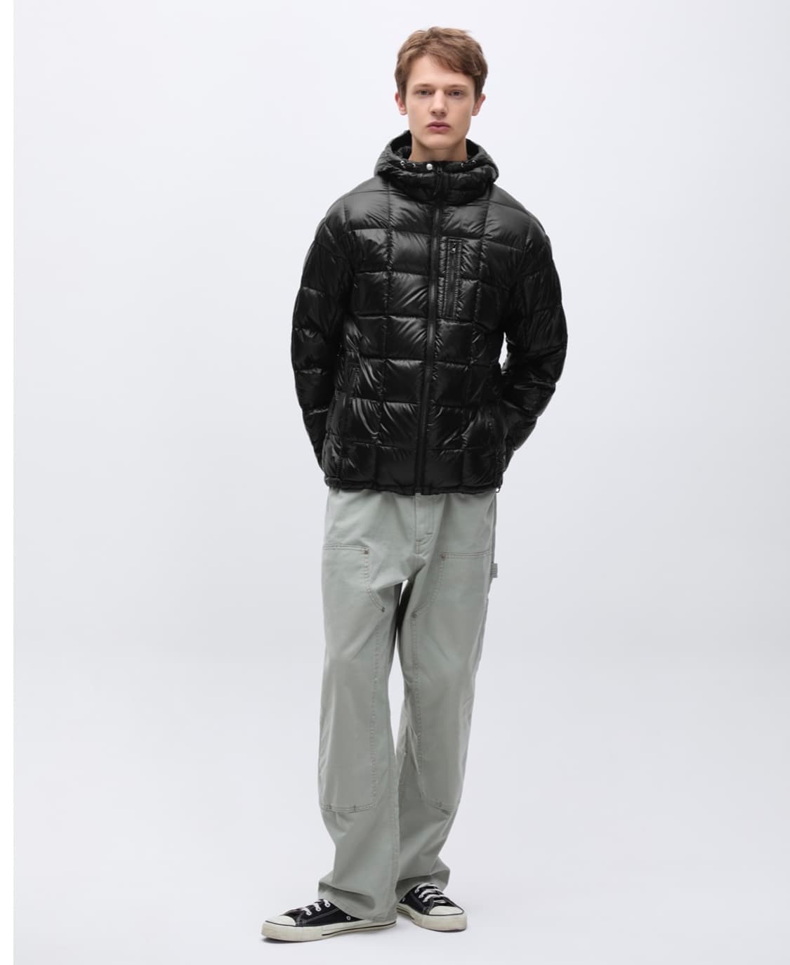 카키스 다운재킷 패딩 S 상품이미지2