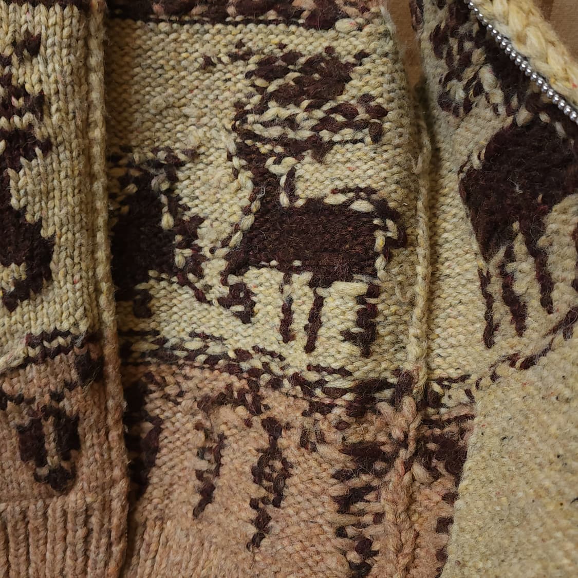 카나타 코위찬 헤비울 스웨터 니트 베스트 카나타 베스트 사슴 상품이미지7